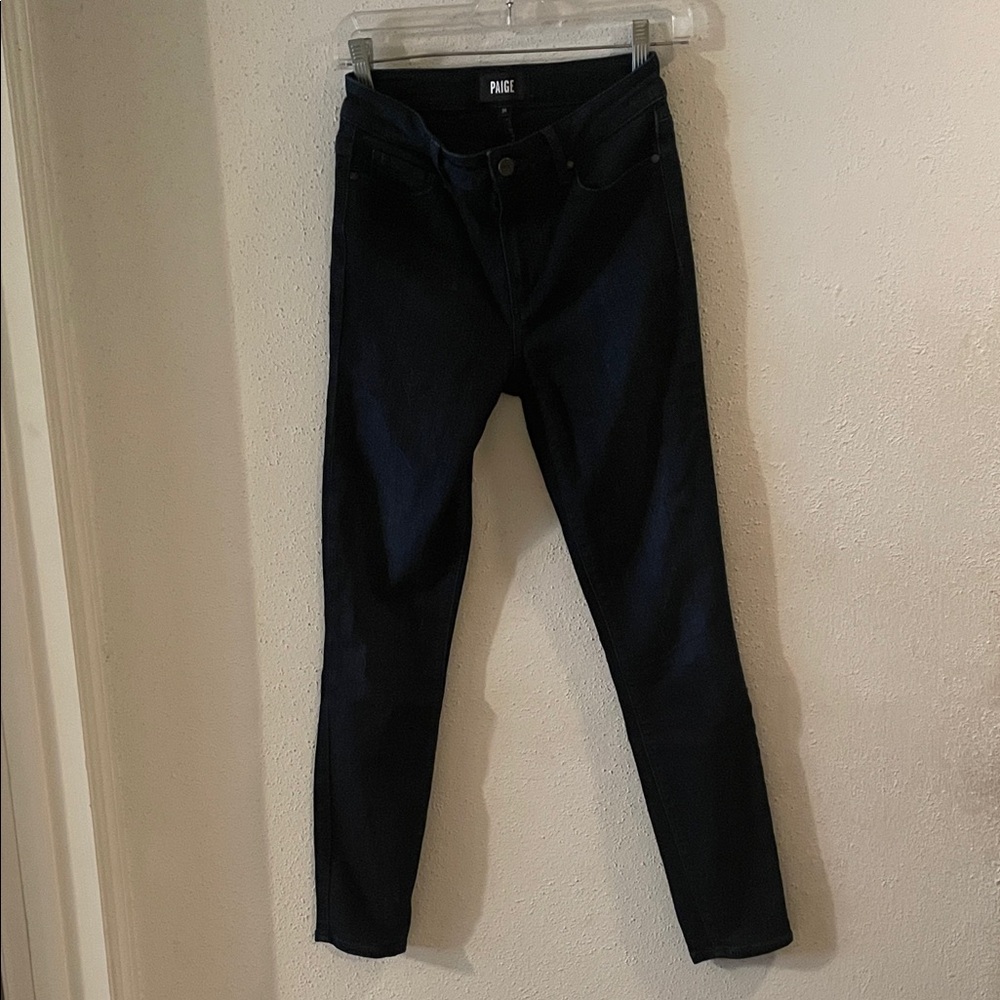 PAIGE Midnight Indigo High Rise Muse skinny Denim